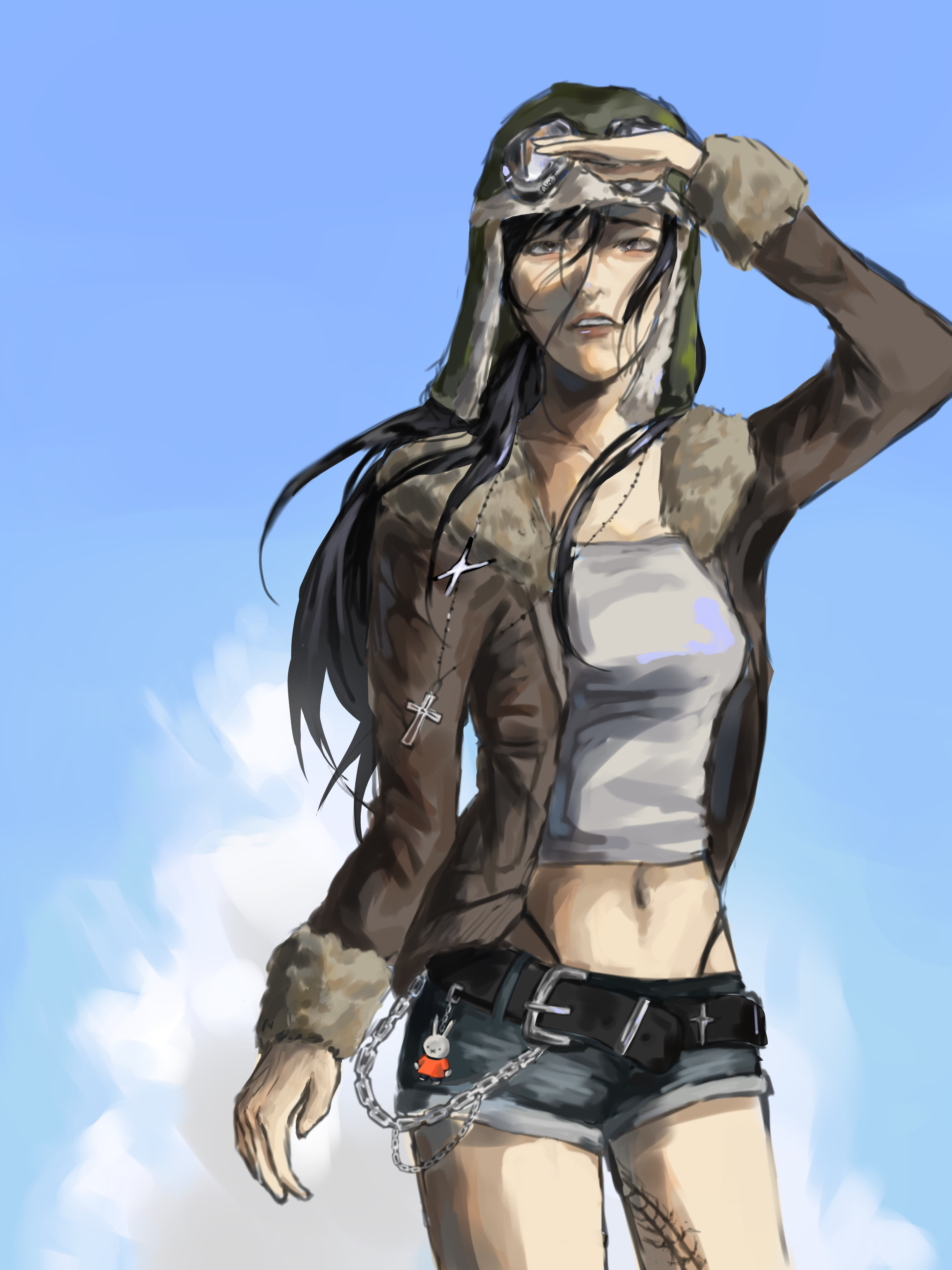 Abstract art creation